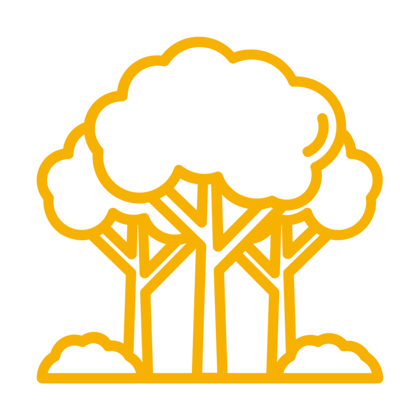 stats icon voor hoogstam fruitbomen geplant/onderhouden 155