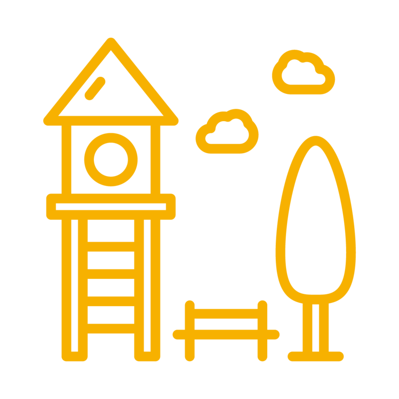 stats icon voor schoolkinderen namen deel aan belevingsdagen 1000