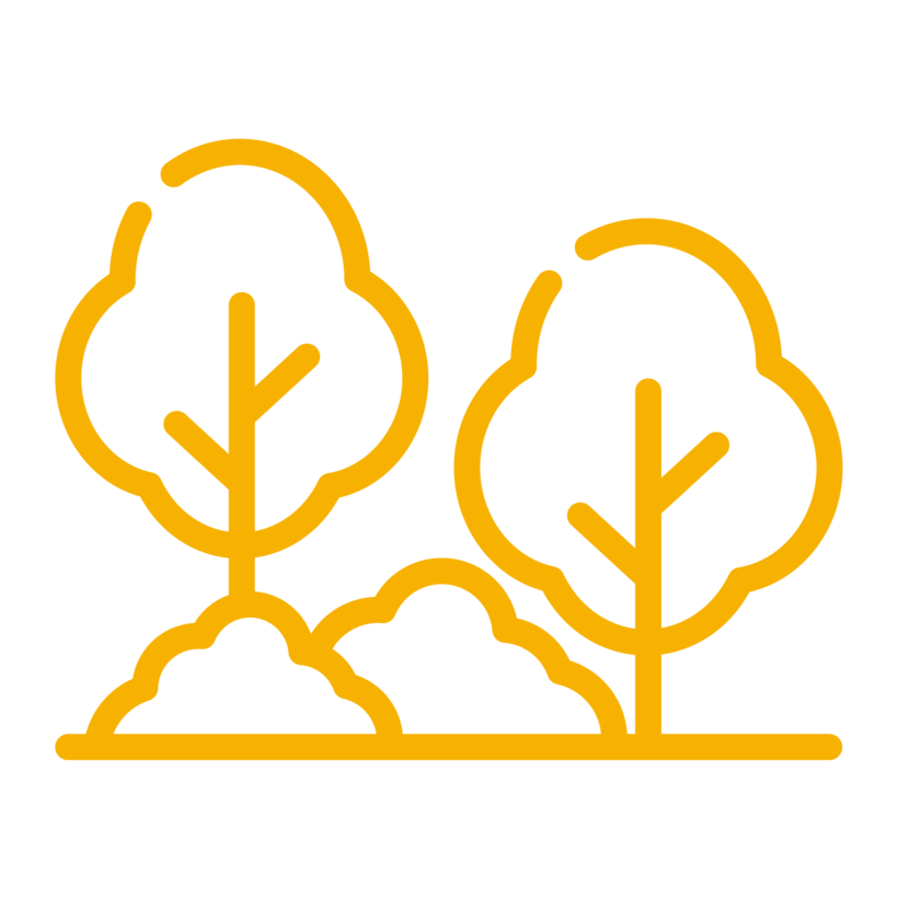 stats icon voor Streekeigen bomen en struiken aangeplant 25 700