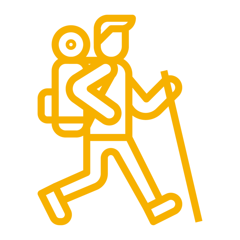 stats icon voor wandelaars op het Haspengouwse domein 406 899